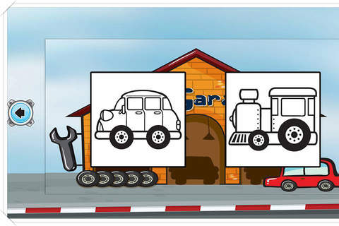 Car Coloring Painting And Drawing Game for Baby or - náhled