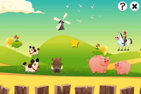 Adorable Animals: a Game to learn and play with Pe - náhled