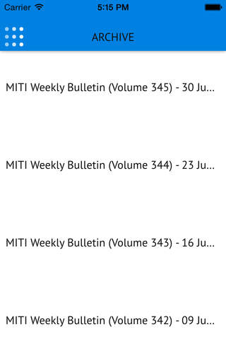 Weekly Bulletin - náhled