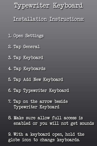Typewriter Keyboard - náhled