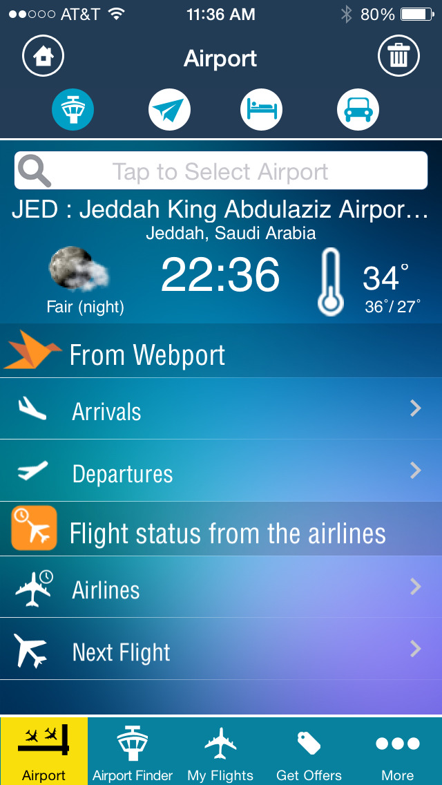 Jeddah Airport - Flight Tracker Premium airlines JED Saudi Arabian screenshot 2