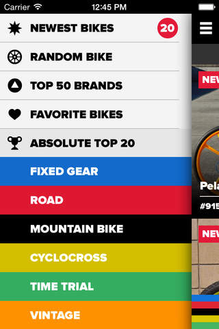 Bike Showcase - náhled