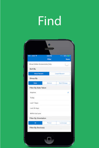 Screenshots - Find, Share, and Delete Screenshots - náhled