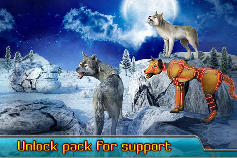 Angry Wolf Simulator 3D - náhled