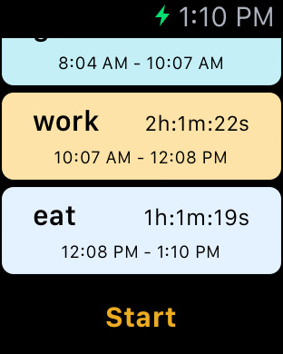 Time Mark - Beautiful Time Tracker With Insights screenshot 8