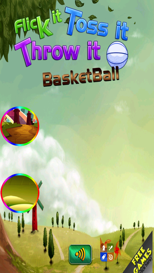Free Flick It Toss It Throw It Basketball Game screenshot 5