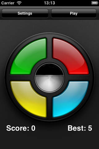 Simon Says Brain Trainer (color music game) HD Fre - náhled