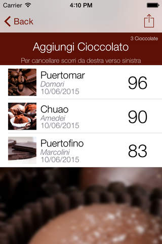 Degusta Cioccolato - náhled