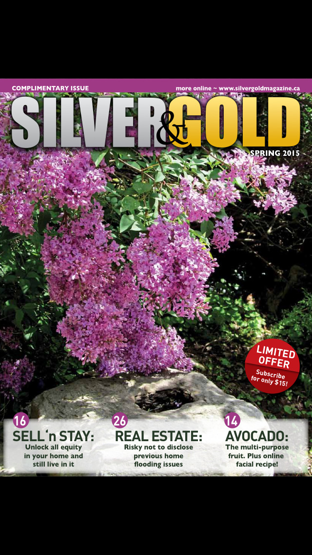 Silver and Gold Magazine screenshot 1