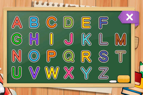 ABC Writing Pre-School Learning iPhone version - náhled