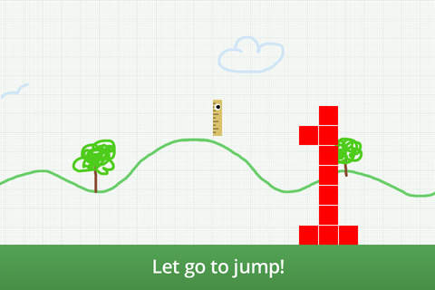 Number Jumper - cute retro jumping game - náhled