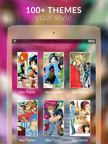 Manga & Anime Gallery : HD Wallpaper Themes and Backgrounds For Bakuman Style screenshot 5