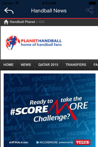 Handball News - Live Handball sport, scores, infor - náhled