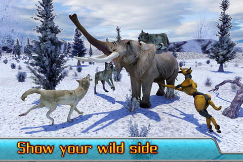 Angry Wolf Simulator 3D - náhled