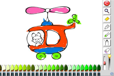 Coloring Book for kids - Transport - náhled