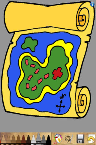 Pirate Coloring Book Free - náhled