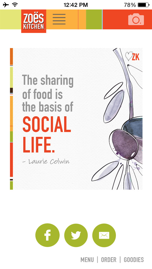 Zoës Kitchen Apps 148Apps