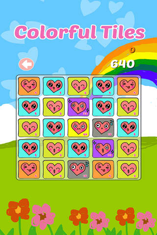 2048 Loving You: Slide The Heart Numbers Puzzle Ga - náhled