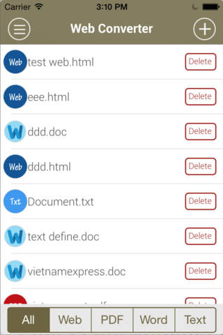Web Converter Free - Quick convert Web to Word, PD - náhled