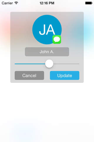 One Tap Access Widget for Notification Center - náhled