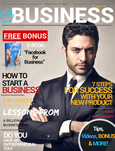 'BBUSINESS: Magazine about how to Start your own B - náhled