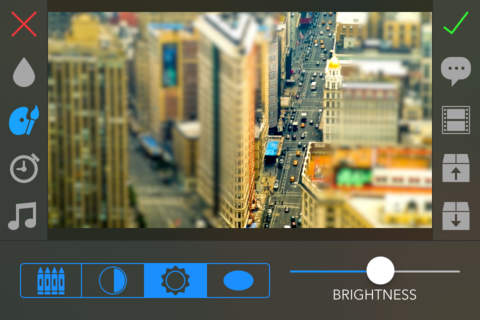 TiltShift Video - Miniature effect for movies and  - náhled