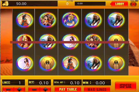 Aces Pharaoh Riches Slots Machine - Free - náhled