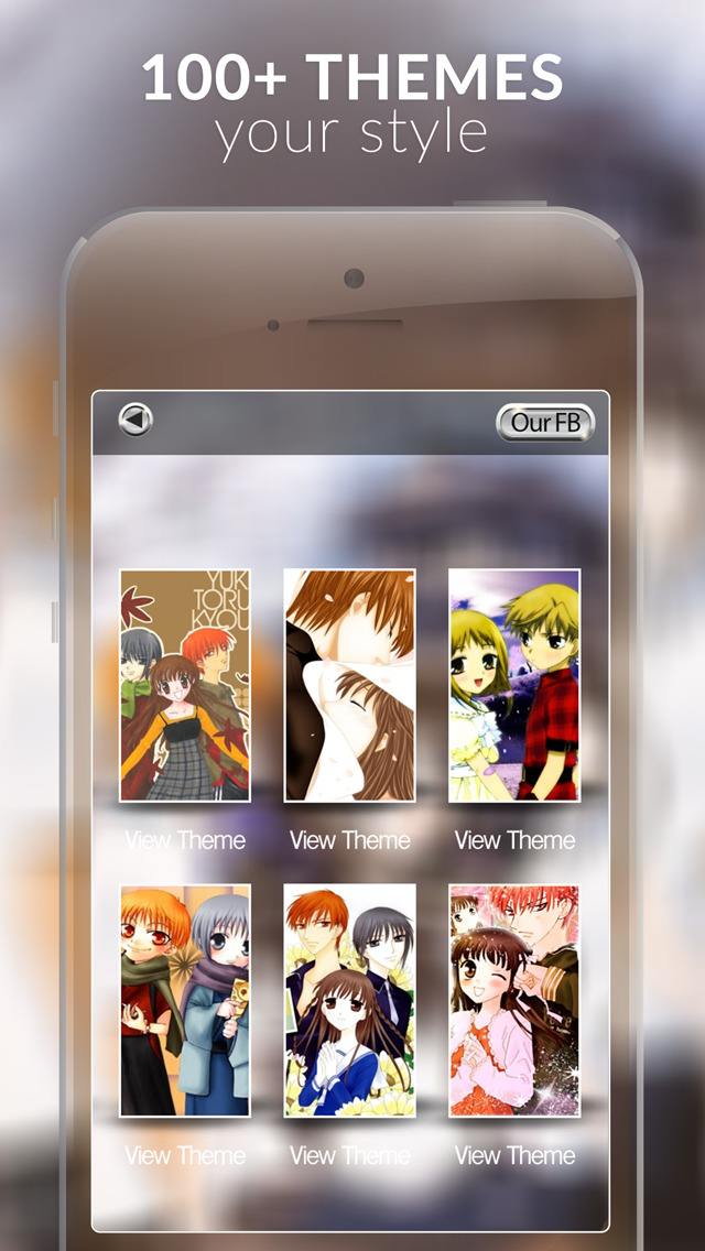 Manga & Anime Gallery : HD Wallpapers Themes and Backgrounds For Fruits Basket Cartoon Photo screenshot 2