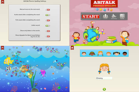 ABC Phonics Spelling - short vowels, consonants, b - náhled