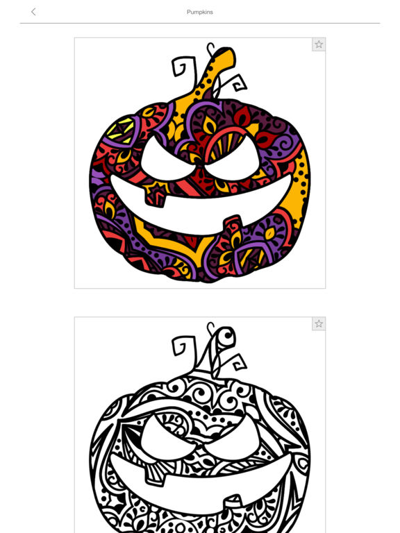 Halloween Coloring Pages Book with Scary Pictures screenshot 8