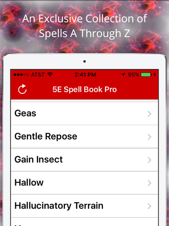 5E Spell Book Pro for Dungeons and Dragons screenshot 5