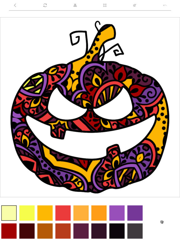 Halloween Coloring Pages Book with Scary Pictures screenshot 9