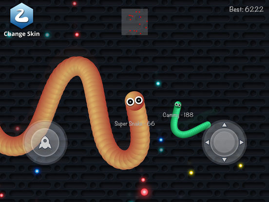 Super Crazy Snake: Worm IO Multiplayer Online Slither War Game