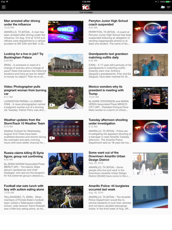 NewsChannel 10 Amarillo TX On The App Store Newschannel 10 amarillo tx on the app store