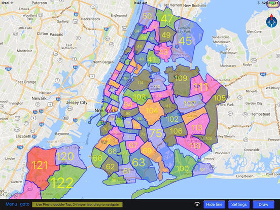 Nypd Precinct Map Boundaries - Bank2home.com