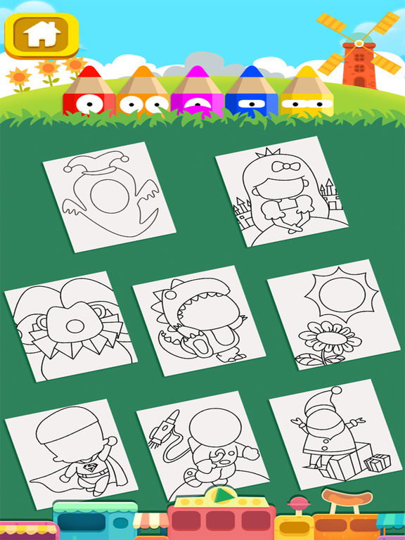 Kids coloring book - baby color games for free screenshot 8