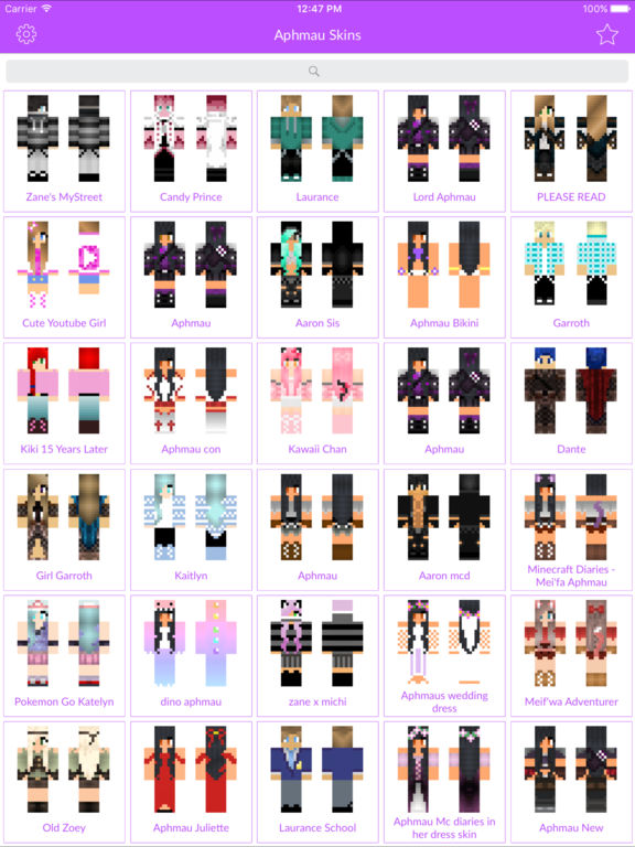 Aphmau Characters List Minecraft