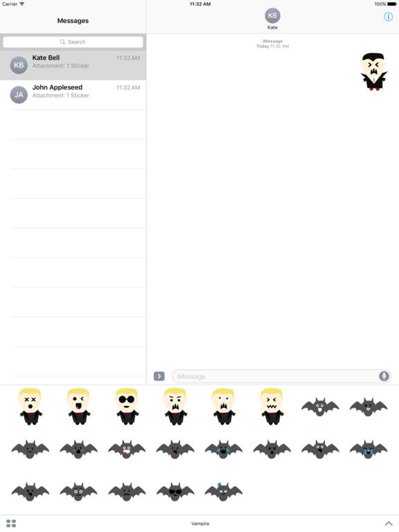 Vampires Emoji screenshot 10