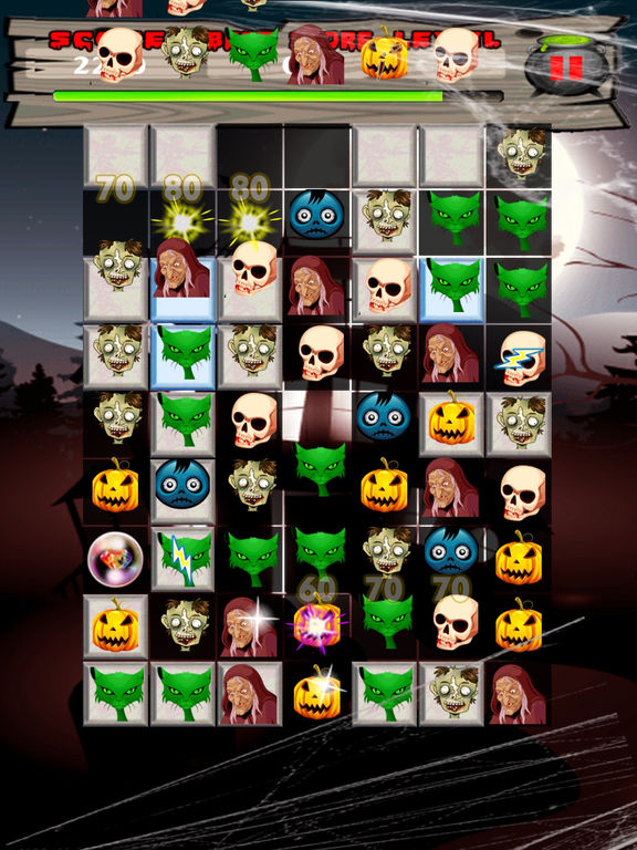 Match 3 - Halloween Edition Free screenshot 4
