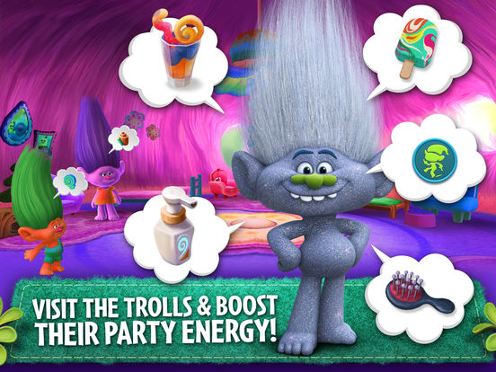 Trolls: Crazy Party Forest! screenshot 7