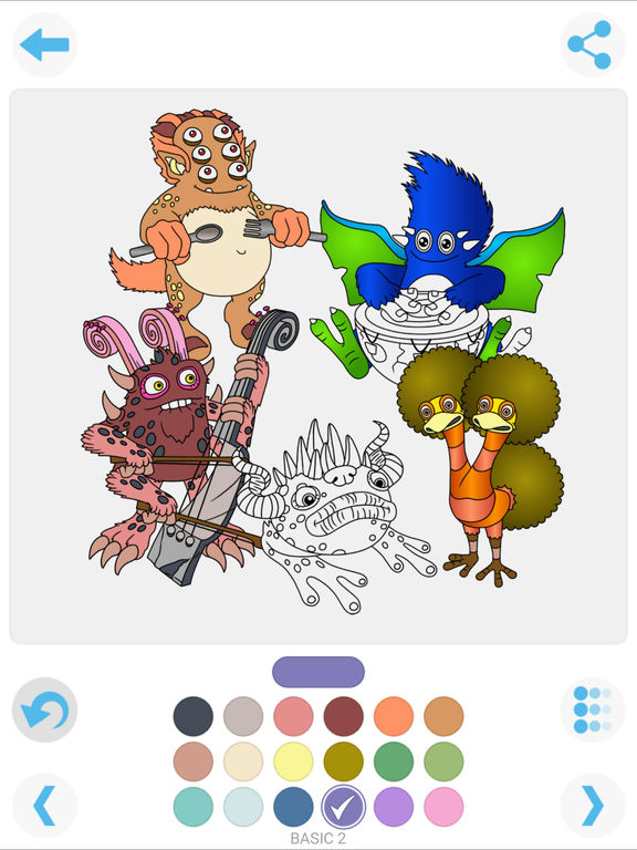 My Singing Monsters: Coloring Book screenshot 7