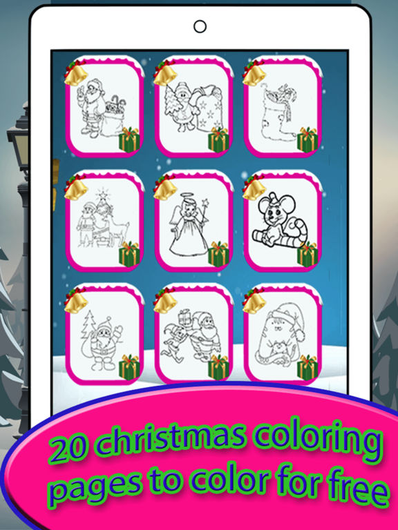 WOW! Christmas Coloring pages for kids & Adult screenshot 6