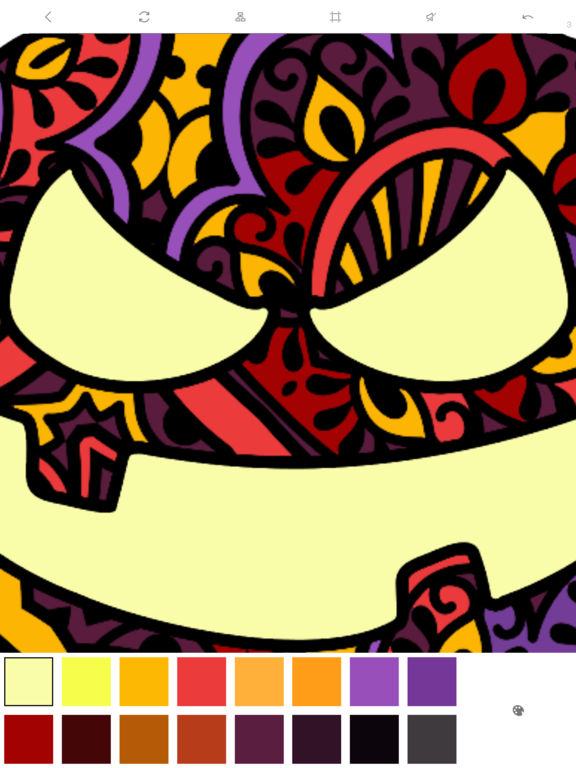 Halloween Coloring Pages Book with Scary Pictures screenshot 10