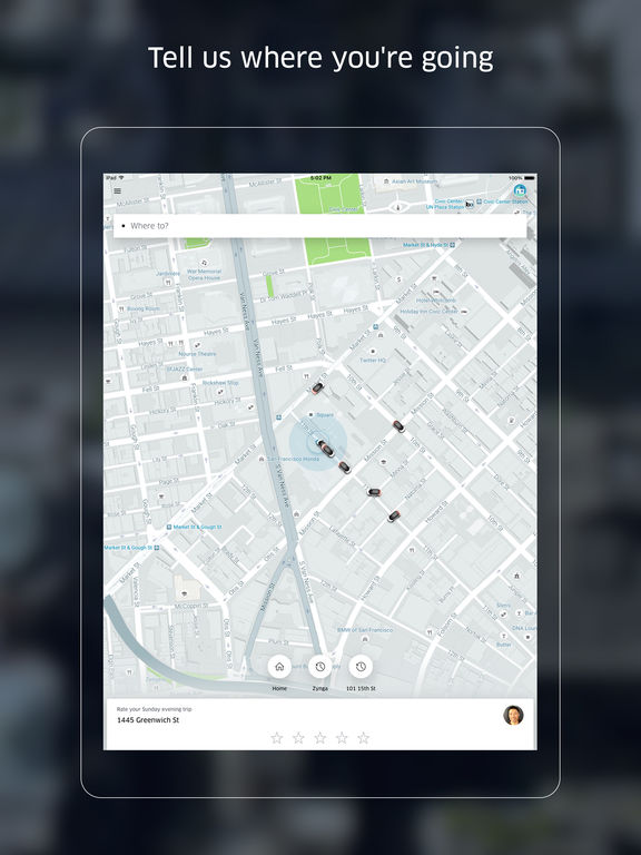 Uber - Request a ride screenshot 6