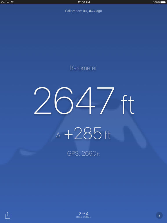 Altimeter (Barometer) Free screenshot 6