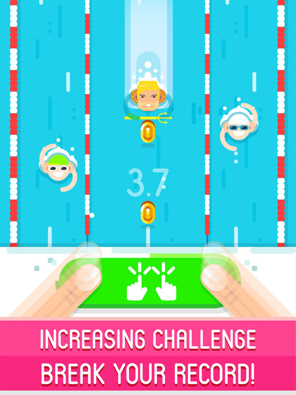 GOAT Swim-ulator! Fast Tap Arcade screenshot 10