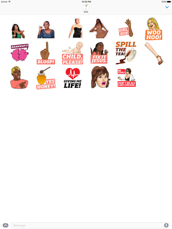 Real Housewives Stickers screenshot 4