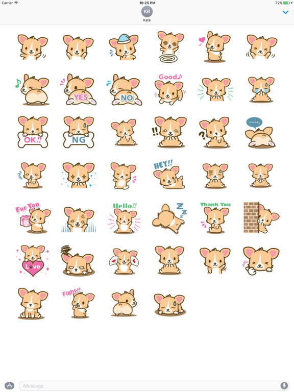 Funny Puppy Stickers Pack screenshot 3